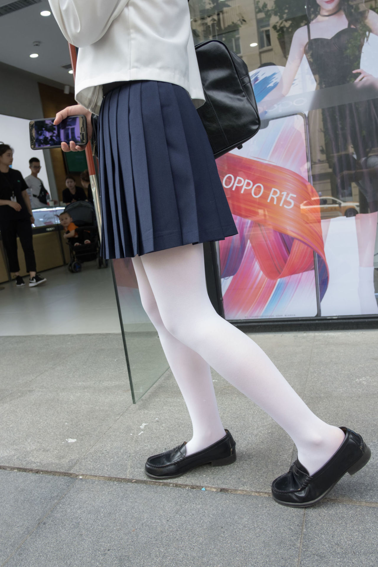 [森萝财团] BETA-017 JK白丝美足 萝莉丝袜写真